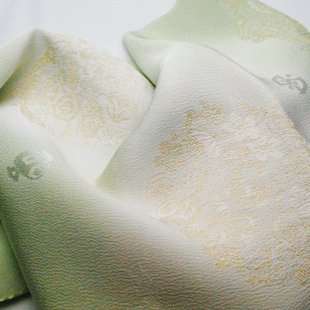 帯揚げ　訪問着　附下　色無地用