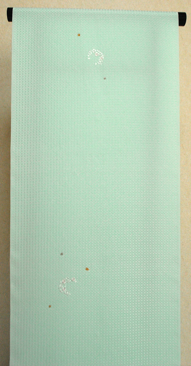 刺繍入り小紋