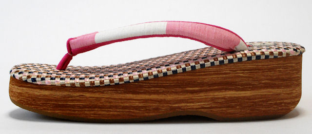 カレンブロッソ　カフェ草履　Ｌサイズ