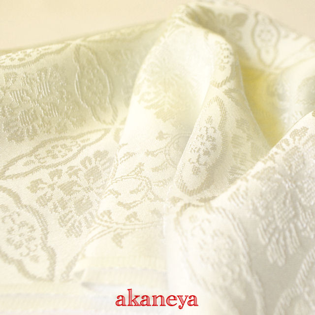 帯揚げ　正絹　うす色