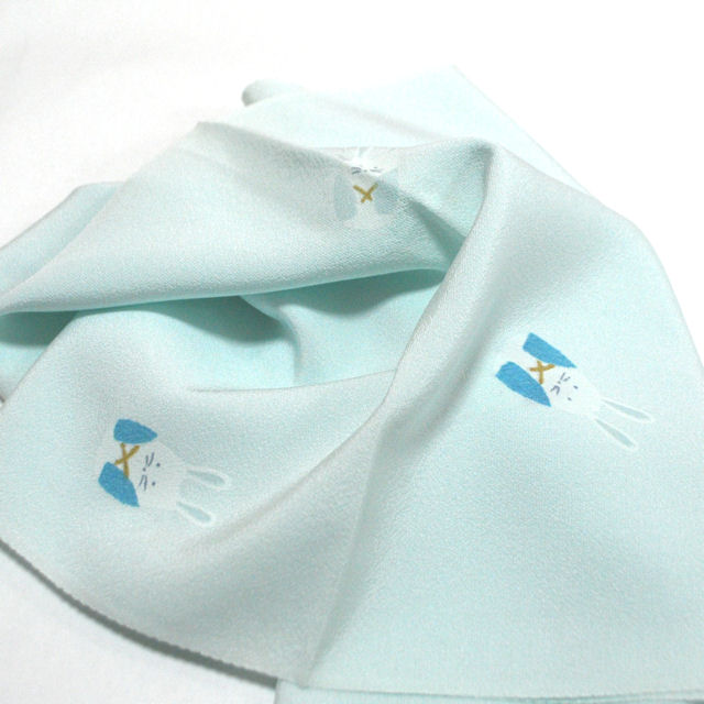 帯揚げ　小紋　紬用