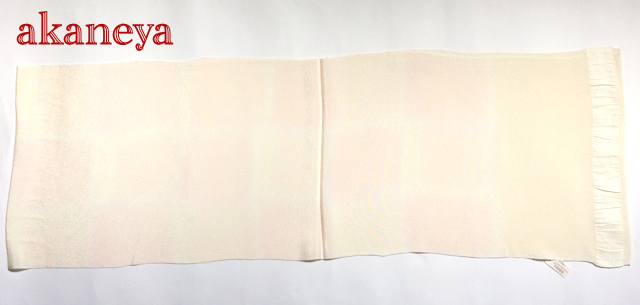 帯揚げ　正絹　縮緬　薄色