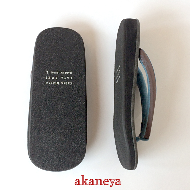 カレンブロッソ　カフェ草履　メンズ