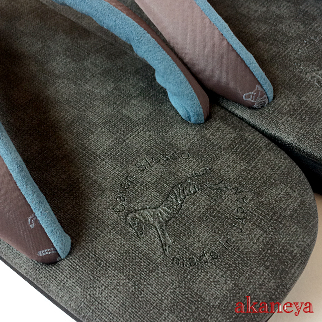 カレンブロッソ　カフェ草履　メンズ