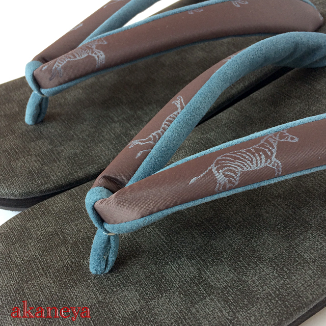 カレンブロッソ　カフェ草履　メンズ