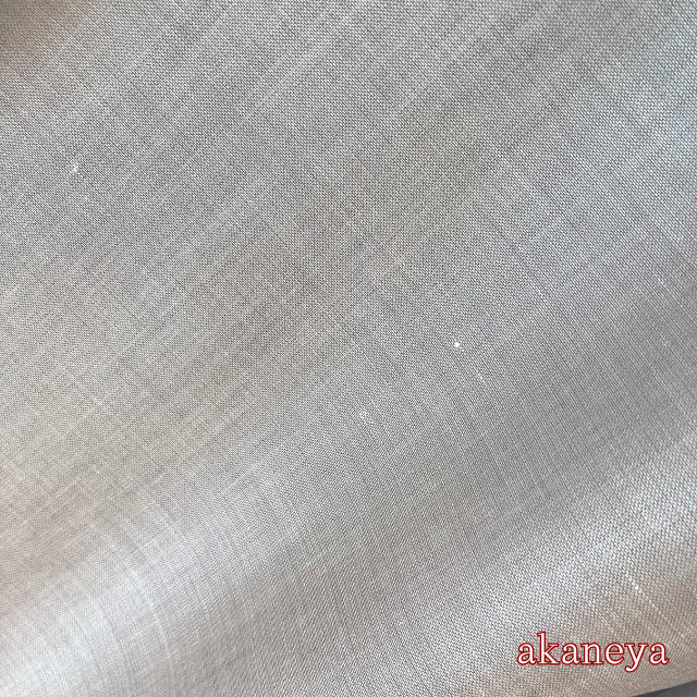 洗える長襦袢　夏　麻　天然繊維　ストレッチ