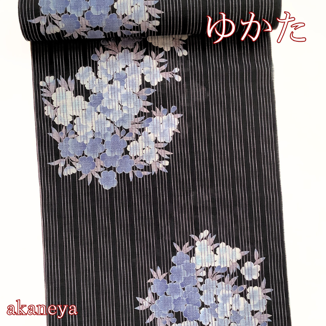 浴衣　ゆかた　反物　ポリエステル